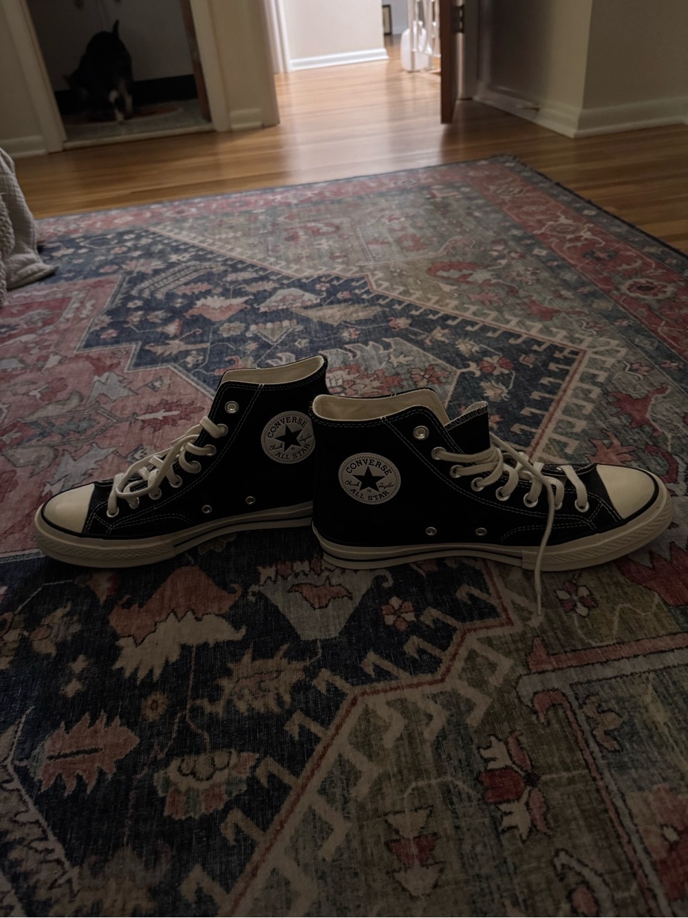 Converse Black High Top Chuck Taylor Sneakers